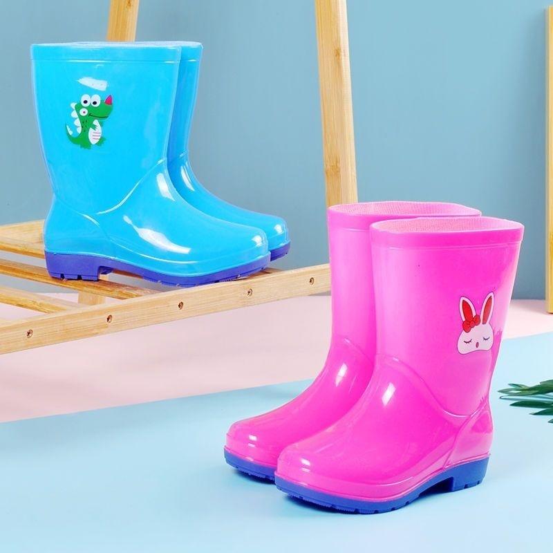 レインシューズ キッズ 子供用 ベビー 厚底 雨靴 スノーブーツ 滑り止め 撥水 ローカット 保温