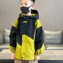 キッズ アウター ジャケット 男の子 子供服 フード付き ジャンパー バイカラー 配色 春秋 120cm 130cm 140cm 150cm 160cm 170...
