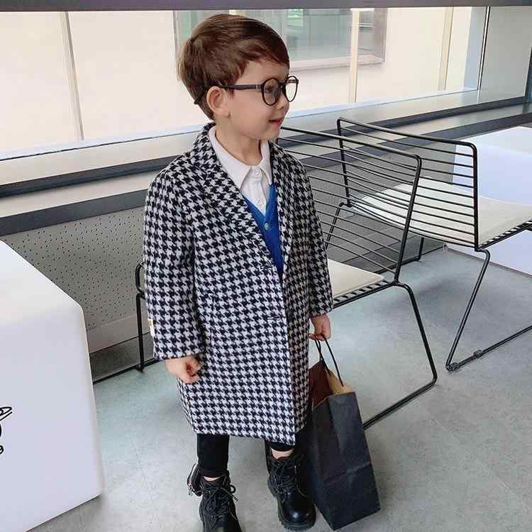 子供服 ジャケット 男の子 中長丈 チェック柄 ウインドブレーカー 韓国風 アウター Vネック 上着 3歳 4歳 5歳 6歳 7歳 8歳 100cm 110cm...