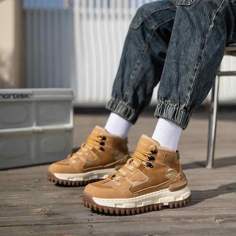 雪地ブーツ メンズ 男性用 防寒 あったか 裏ボア 本革 スノーブーツ ショートブーツ 滑り止め ラウンド..