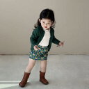 子供服 女の子 ニットカーディガン セットアップ 春秋 長袖 トップス & スカート 2点セット 通園 通学 普段着 かわいい 韓国風 90 100 110 1...