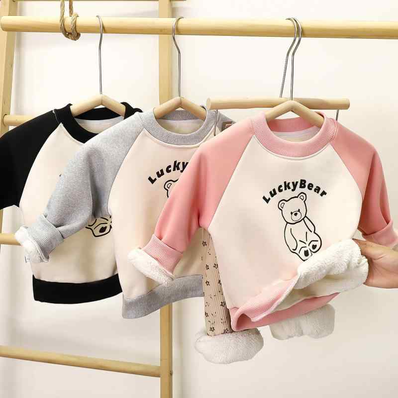 子供用トレーナー 裏起毛 厚手 ガールズ ボーイズ 防寒 トップス 子供服 秋冬 普段使い かわいい カジュアル 80cm 90cm 100cm 110cm 120cm 130cm 140cm(4)