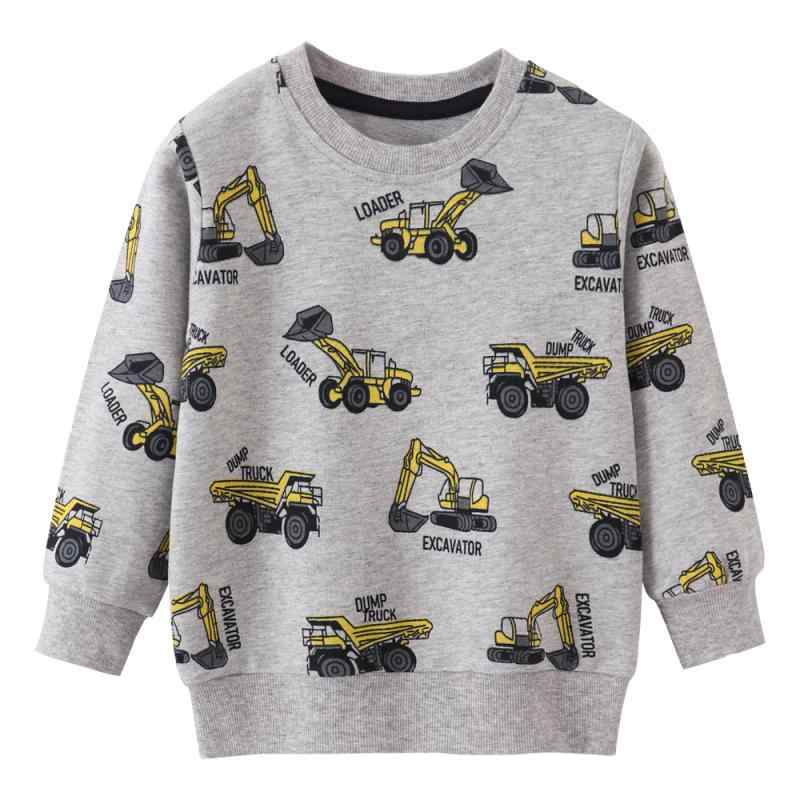 Trainer - 子供服 長袖Tシャツ 男の子 コットン トレーナー カットソー アメカジスタイル トップス 春秋 普段着 かわいい カジュアル