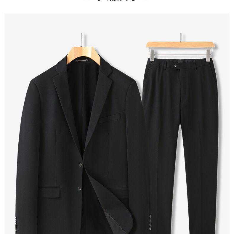 スーツ 男性用 フォーマル 結婚式 礼服 上下セット 大きいサイズ ゆったり 紳士 ビジネス 黒 ブラック XL 2XL 3XL 4XL 5XL 6XL 35歳以上