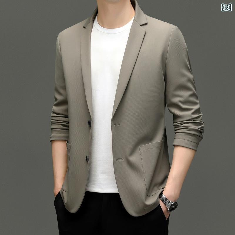 ジャケット メンズ カジュアル テーラードジャケット スリムフィット コーデュロイ リネン 秋 ビジネスカジュアル アウター ネイビー ボルドー