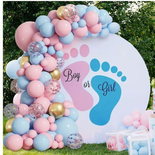 風船 レディース メンズ キッズ ウェディング バースデー パーティー デコレーション バルーンチェーン セット メタリック シルバー ピンク ブルー レッド ...