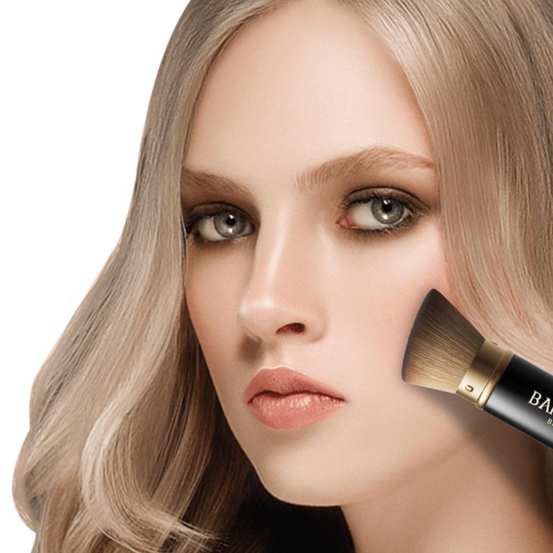 メイクブラシ レディース 携帯用 伸縮式 カブキブラシ チークブラシ フェイスブラシ ファンデーションブラシ 人工繊維 化粧ブラシ ツール