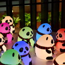 ナイトライト かわいい レディース パンダ 癒し 置き型 シリコン製 授乳ライト ベッドサイドランプ インテリア 雑貨 ギフト