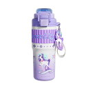 水筒 レディース メンズ キッズ ステンレス製 540ml かわいい 保温 保冷 ストロー付き タンブラー ピンク系 パープル ブラウン 軽量 携帯用 子供 学...