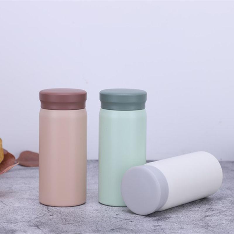 水筒 子供 学生 携帯用 ステンレス ミニ 保温 かわいい シンプル ポケット 304ステンレス鋼 学校 通学