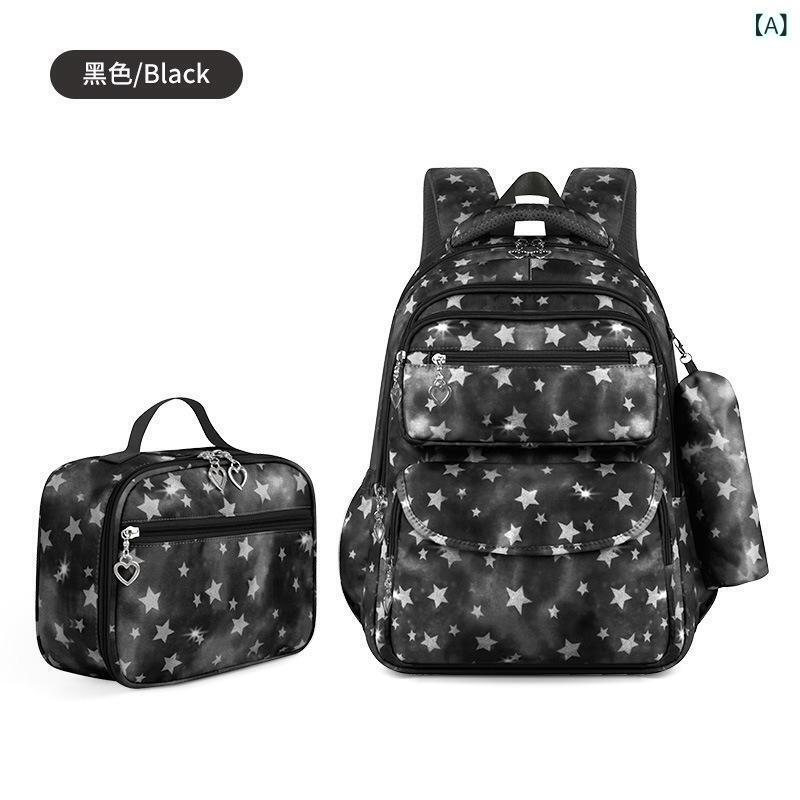 リュック キッズ 女の子 小学校 1 3 6年生 防水 軽量 通学 遠足 かわいい マカロンカラー 幾何学模様 ..