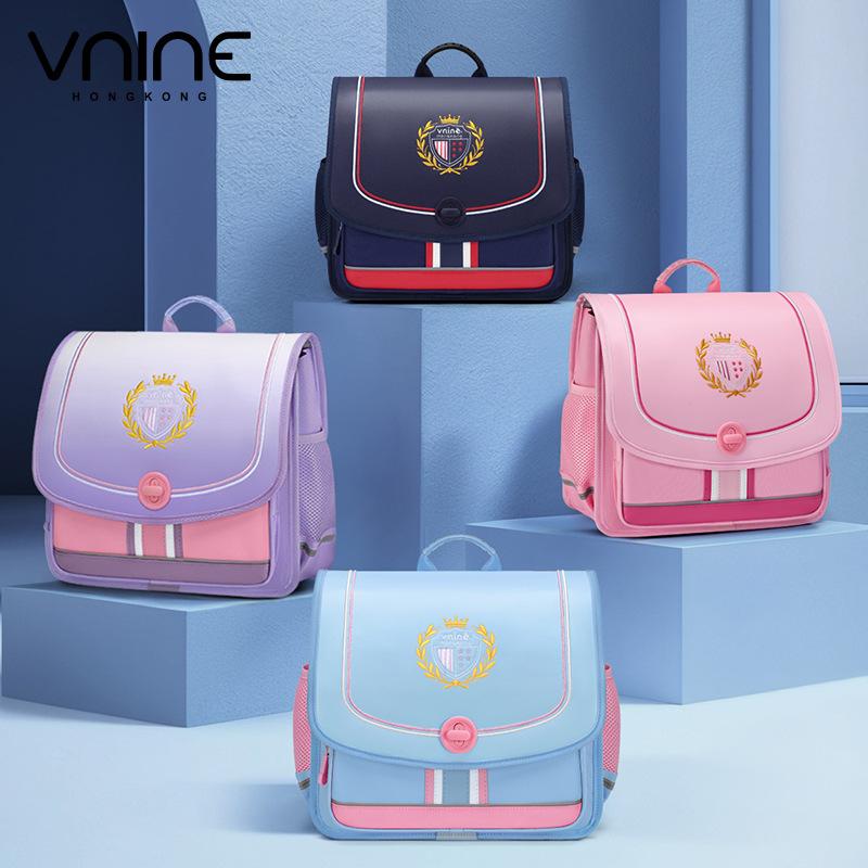 リュックサック キッズ 小学生 男の子 女の子 ランドセル 横型 英国風 スクールバッグ 通学 塾 遠足 軽..