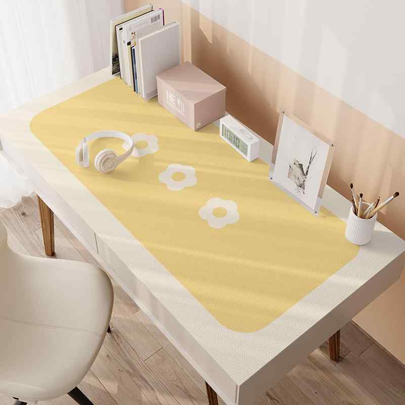 テーブルマット デスクマット ゲーミング オフィス レザー調 無地 防水 防塵 傷防止 汚れ防止 おしゃれ..