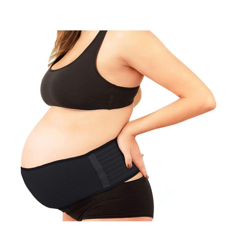マタニティ 妊婦帯 腹部 腰部 骨盤 サポートベルト 産前 産後 柔らかい 通気性 ブラック ベージュ ピンク