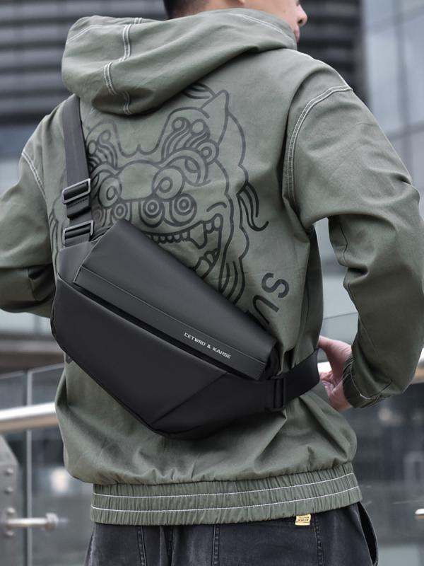 ボディバッグ 男性用 防水 斜めがけ 鞄 オックスフォード布 撥水 ショルダーバッグ 普段使い 自転車 通..