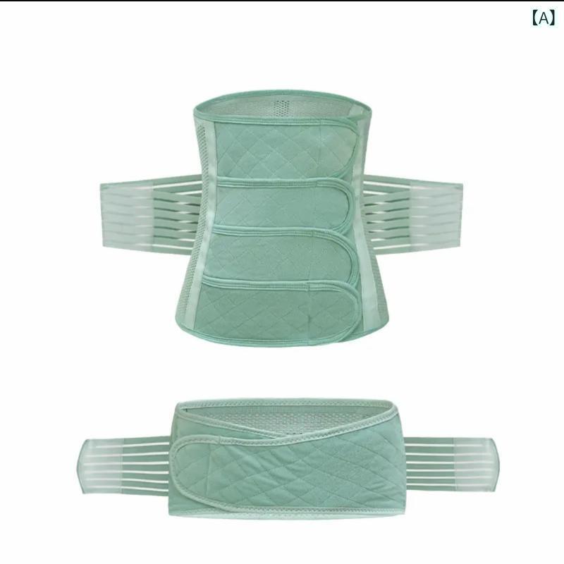 腹帯 レディース 産後 妊婦 骨盤ベルト シェイプアップ ポリエステル 通気性 伸縮性 オールシーズン 薄手 サポート 淡いグリーン ヌード 桜色