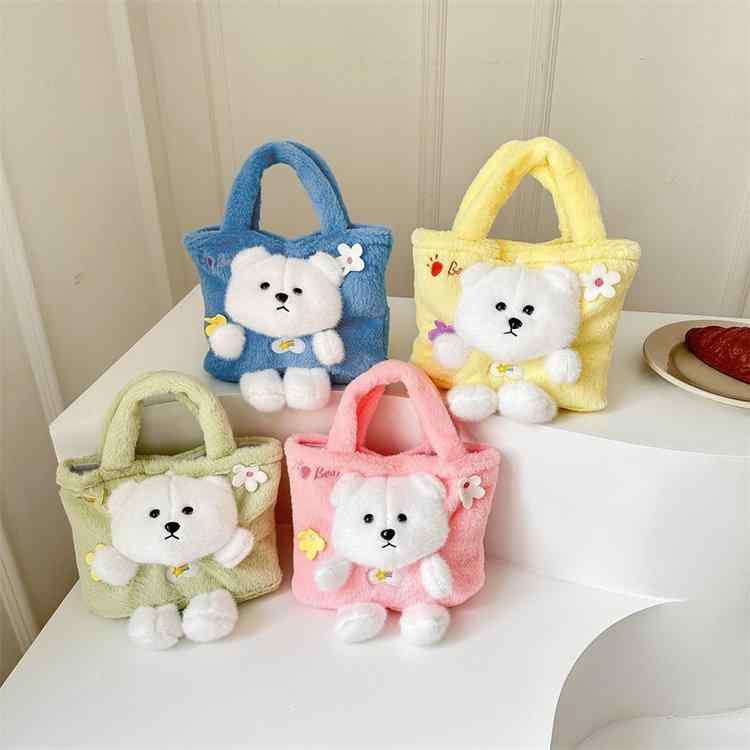 ぬいぐるみ レディース ショルダーバッグ かわいい パンダ カートゥーン ポシェット ミニ 斜めがけ バ..