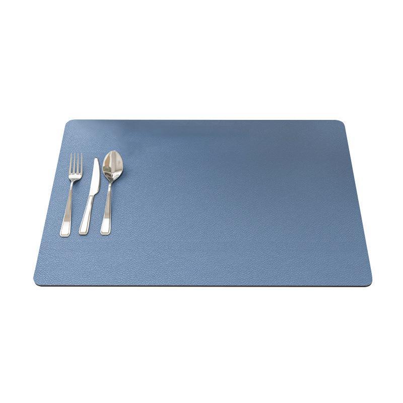 キッチン 排水マット デスクマット 吸水マット レザー 調理台 乾燥マット コースター シリコンマット 珪藻土マット テーブルマット 厚手 4mm 30x40 40x50 50x60cm 紺色 黒色 オレンジ色 アボカド色 薄灰色