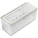 メイクブラシケース ふた付き 防塵 ネックレス ブレスレットケース アクセサリー収納 パフ スポンジ メイクアップ 卓上 鏡台 整理ボックス プラスチック 透明