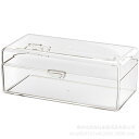 メイクアップ用品収納ケース 美容グッズ 整理ボックス パフ メイクブラシ 口紅 アクリル製 通気 防カビ 分格 寮 ドレッサー 美容雑貨 置物 韓国風