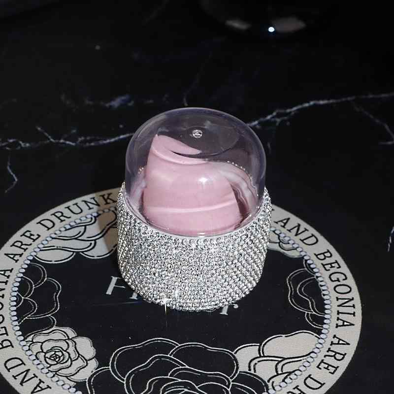 メイク用スポンジ 美容スポンジ 収納ケース 携帯用ケース 持ち運び 埃よけ 高見え ジルコニア 超 мягкий きめ細かい パフケース 乾燥/湿った状態両用