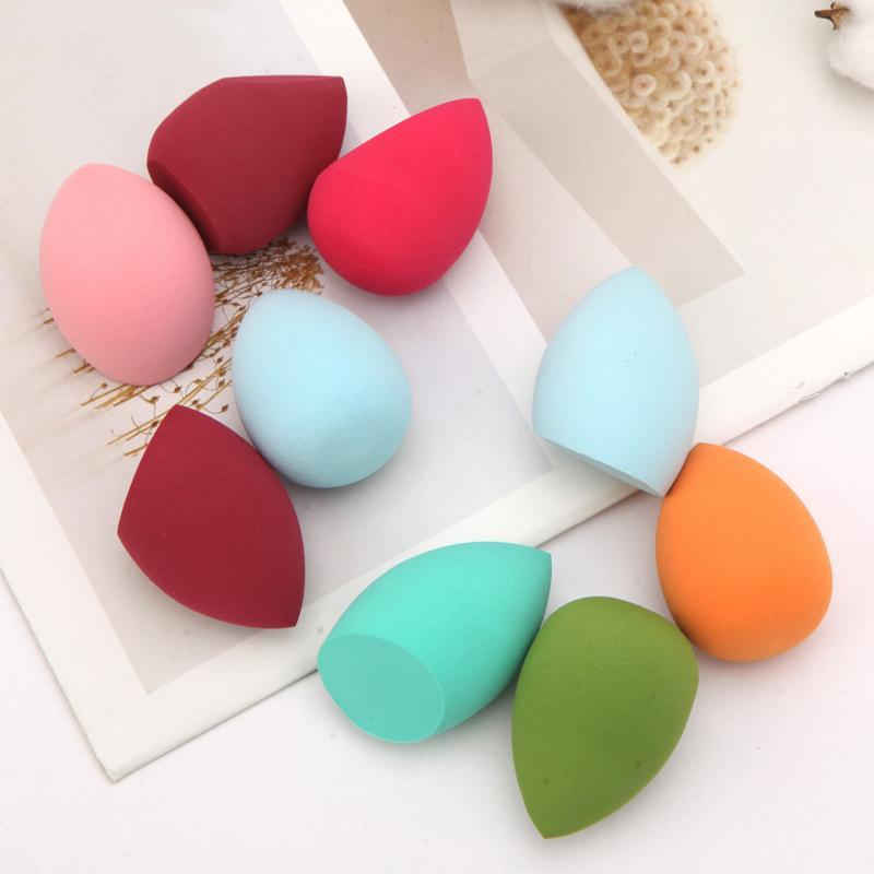 メイクアップスポンジ セット 水滴型 斜めカット 瓢箪型 パフ クッションファンデーション 100個セット..