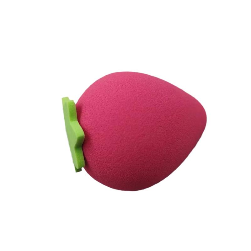 メイクアップスポンジ 3枚入 フルーツ セット 草莓 苺 レモン 檸檬 アボカド 桃 梨 芒果 パフ 洗顔 メ..