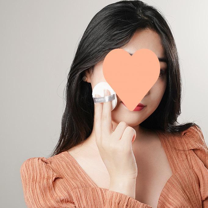 パフ スポンジ メイクアップ 化粧下地 ファンデーション 塗布 携帯用 2個セット