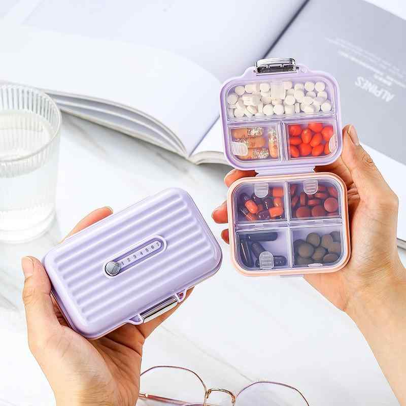 薬ケース レディース メンズ ピルケース 薬箱 携帯用 サプリメントケース 小物入れ 大容量 錠剤ケース 薬入れ 薬収納 おしゃれ