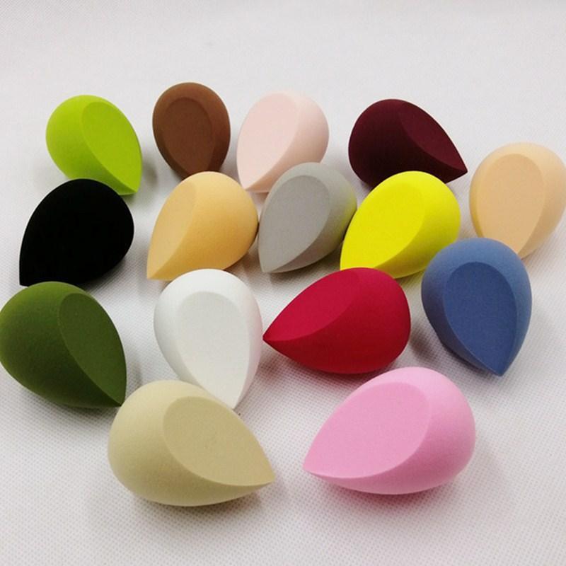 メイク用スポンジ パフ 10個セット 柔らかい 親水性ポリウレタン 混合色 ファンデーション 化粧スポンジ ツール