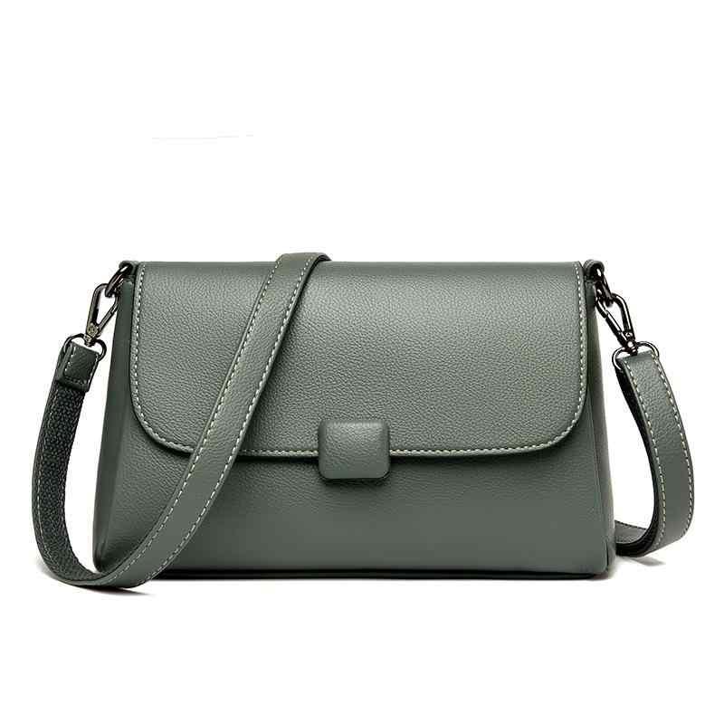 バッグ レディース 鞄 小さめ PUレザー ハンドバッグ ショルダーバッグ 斜めがけ 無地 ブラック パープル カーキ ブラウン シンプル きれいめ 大人 おしゃれ