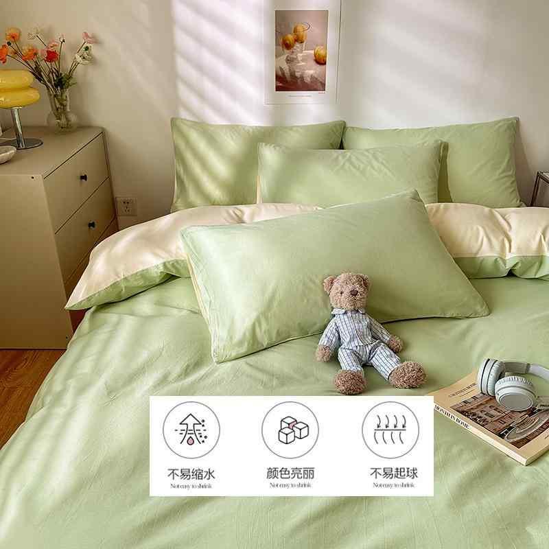 布団カバー 3点セット 4点セット シングルサイズ セミダブルサイズ ダブルサイズ ベッド用品 水洗い キ..