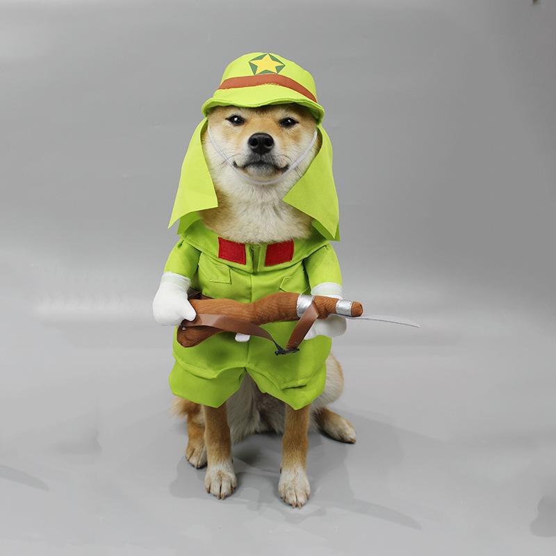 ペット服 犬 猫 ハロウィン コスプレ 柴犬 おもしろ かわいい 変身 仮装 パーティー イベント