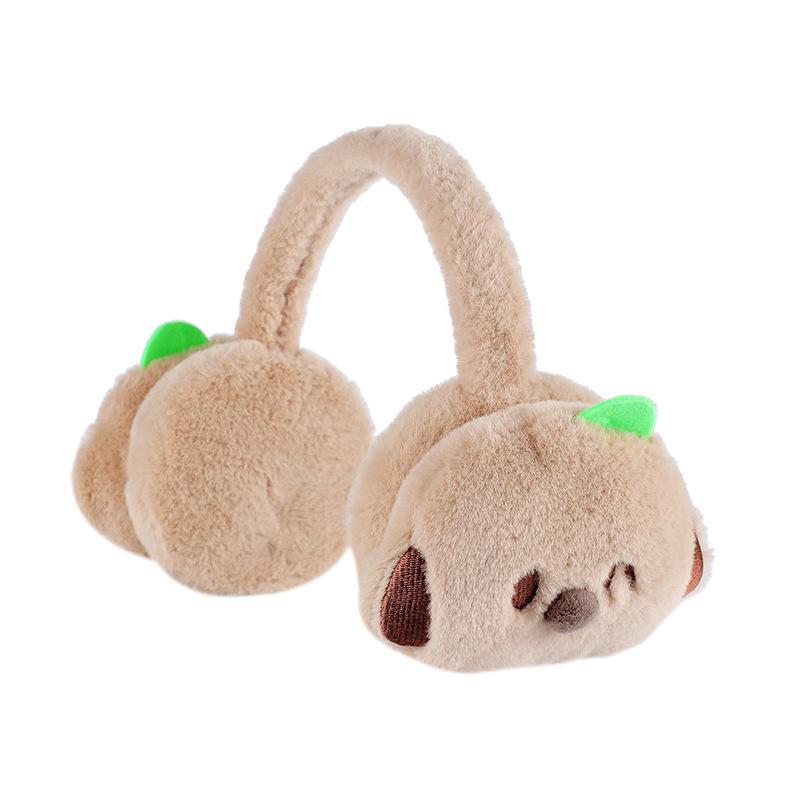 耳あて レディース 防寒 イヤーマフ かわいい カートゥーン ポリエステル 秋冬 自転車 バイク アウトドア 寒さ対策