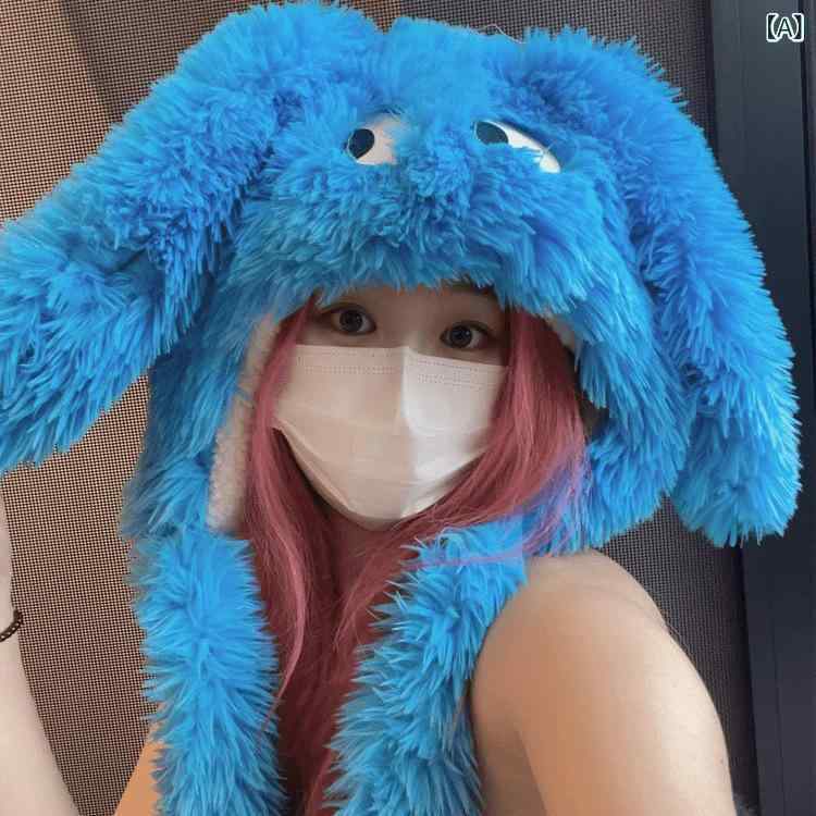 帽子 レディース 秋冬 かわいい 犬耳付き 防寒 保温 耳あて付き キャップ ブルー ピンク系 ブラック ベージュ ホワイト カーキ