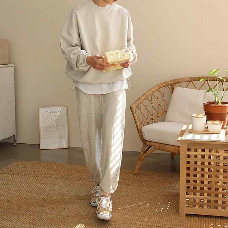 スウェット メンズ 男性用 セットアップ 上下セット 長袖 薄手 花灰色 蛍光グリーン オレンジレッド ホ..