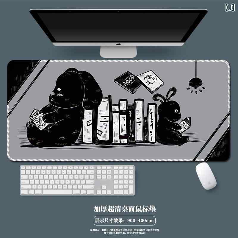 マウスパッド 大判サイズ 猫柄 かわいい アニマル柄 デスクマット ゲーミング オフィス 事務用 パソコン 周辺機器