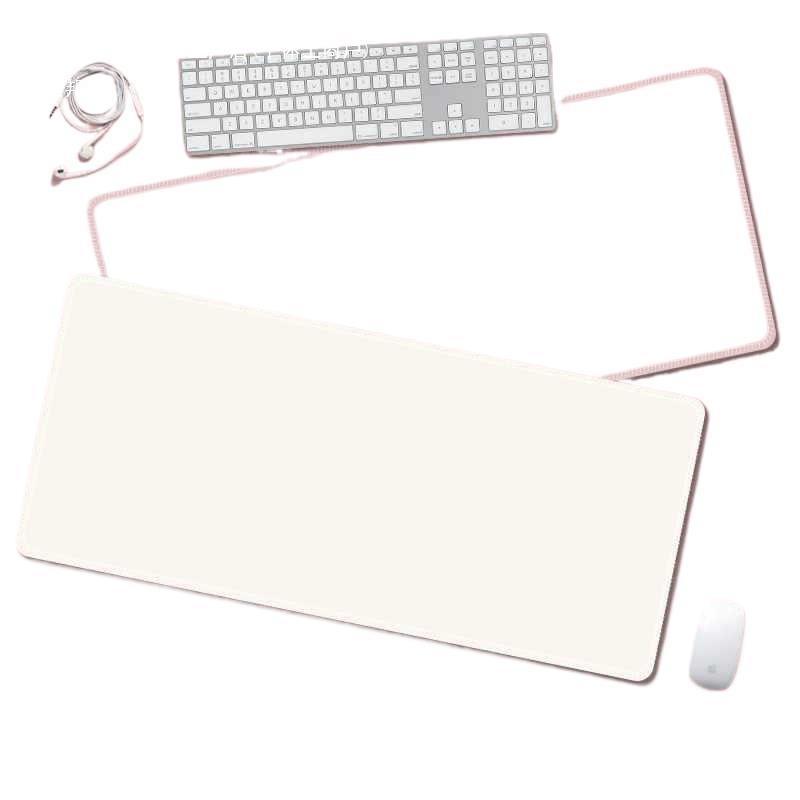 マウスパッド レディース かわいい デスクマット プレースマット オフィス 学生 勉強 無地 シンプル パ..