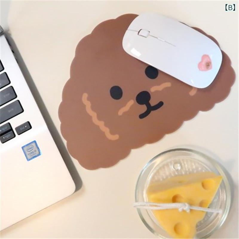 マウスパッド レディース かわいい 犬柄 アニマル柄 PVC製 滑り止め デスクマット オフィス 230 190 パ..