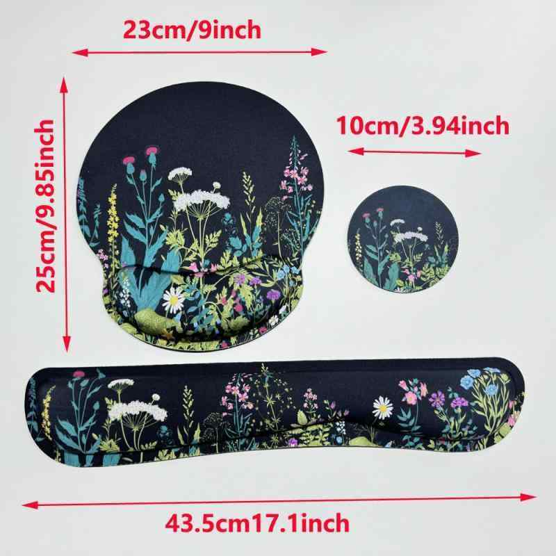 マウスパッド レディース アームレスト リストレスト 疲労軽減 腱鞘炎防止 接触冷感 ゲーミング オフィ..