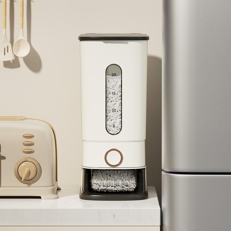 米びつ 24L 大容量 虫除け 米櫃 密閉 保存容器 食品級 쌀통 おしゃれ 清潔