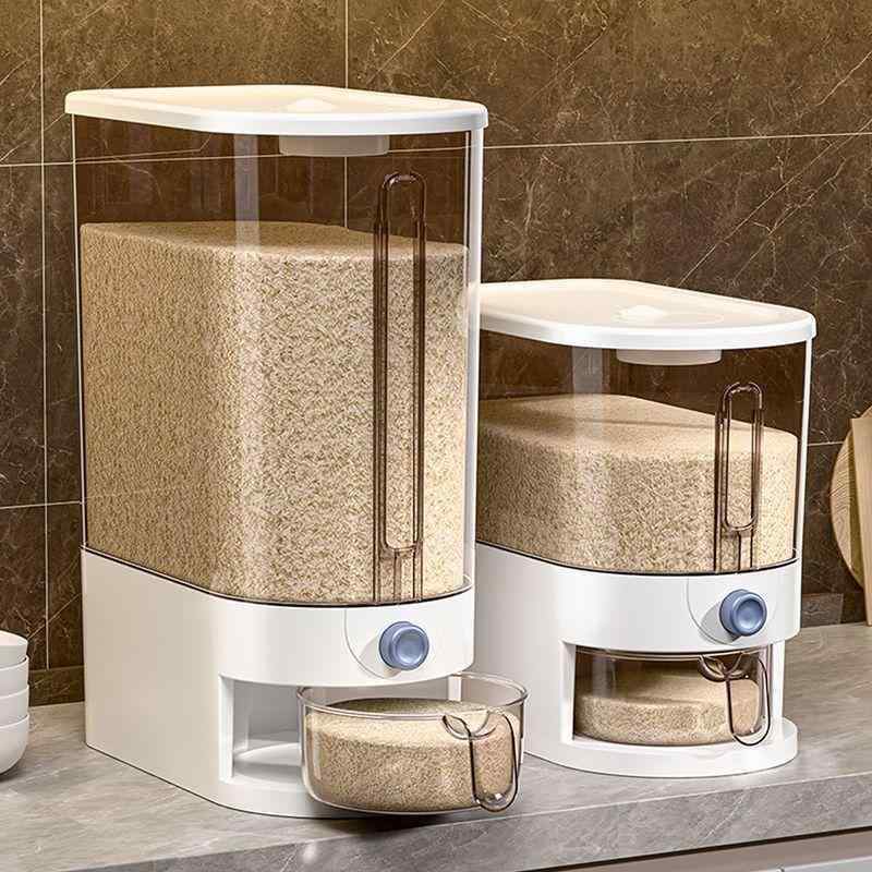 米びつ 10kg 20kg 防虫 防湿 密閉 米櫃 保存容器 家庭用 PP素材 透明