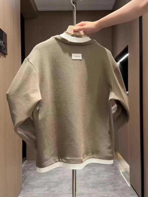 トレーナー メンズ デザイン 長袖トップス 秋物 スウェット プルオーバー カットソー ゆったり カジュアル 韓国風 幾何学模様 ブラック カーキ ワインレッド