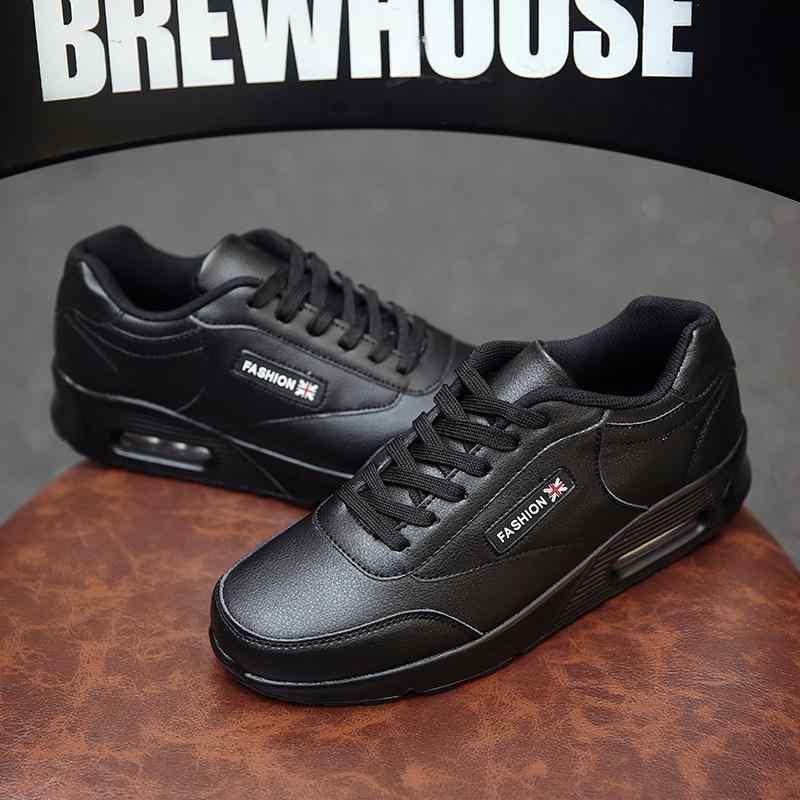 スニーカー ペア 男女兼用 ランニングシューズ クッション ローカット レースアップ スポーツシューズ 運動靴 合皮 レザー 白 黒 赤 普段使い 耐摩耗性