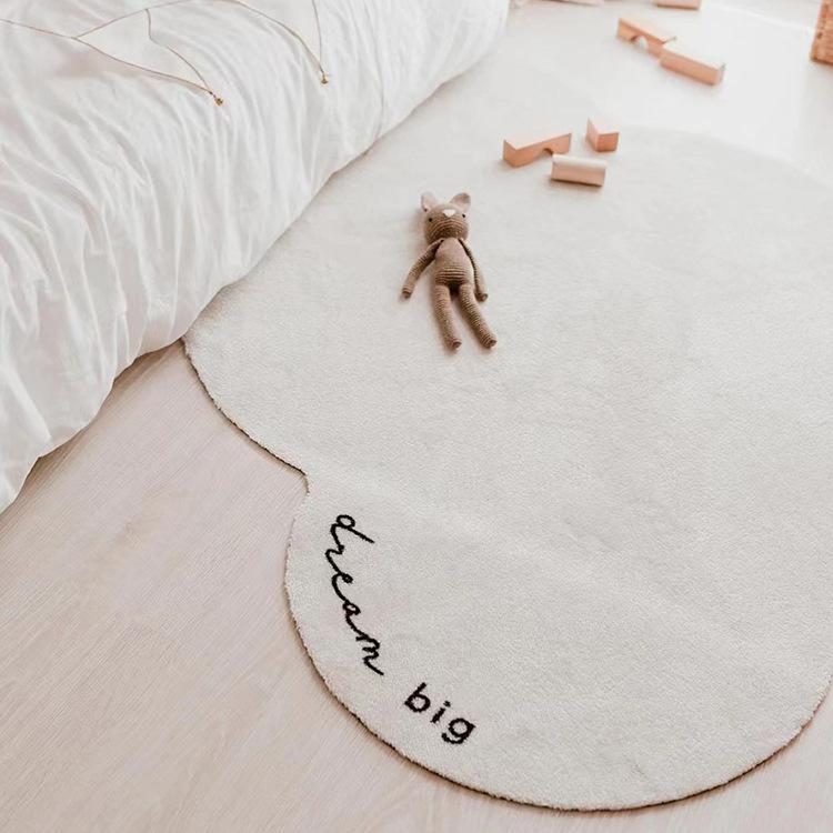 カーペット ラグ マット 韓国風 インテリア 雲形 絨毯 模造ウール ポリエステル 水洗い 寝室 リビング 80 120cm 80 160cm 120 160cm 140 200cm 160 230cm 180 240cm 200 300cm