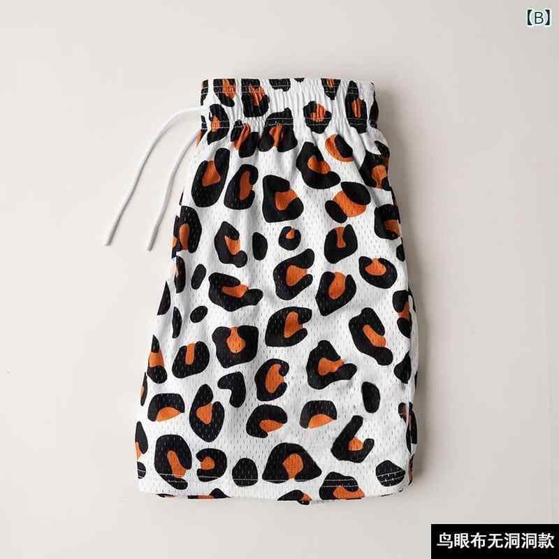 ショートパンツ メンズ 男性用 スポーツ カジュアル ランニング トレーニングパンツ デジタルプリントパンツ ポリエステル 斑馬紋 ゼブラ柄 ヒョウ柄 レオパード柄 蛇柄 スネーク柄 通気性 吸湿速乾 アウトドア