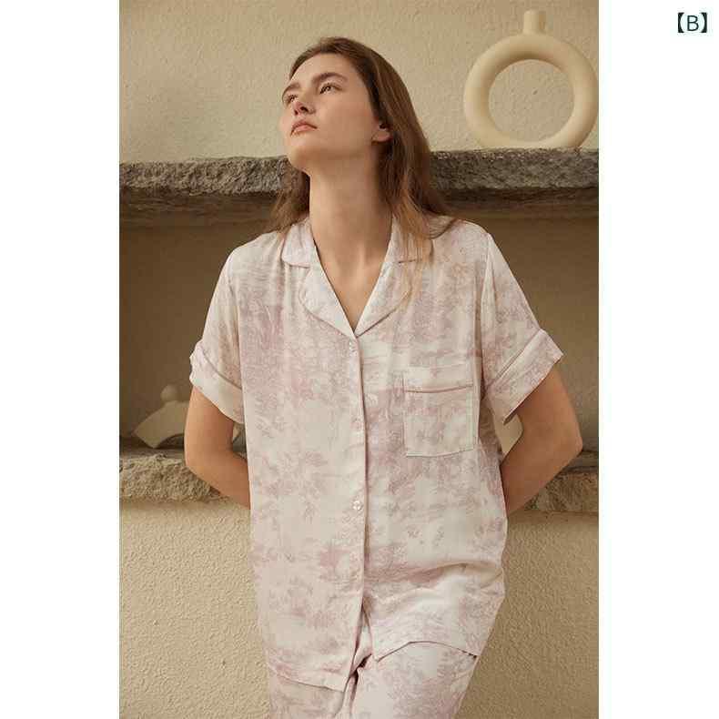 パジャマ レディース 全綿 磨毛 プリント ルームウェア 上下セット 柔らかい 肌に優しい 快適 涼しい ..