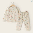 子供用パジャマ 秋冬 男児 抗菌 純綿 長袖 トップス ズボン 上下セット 子供服 キッズ ベビー 部屋着 ルームウェア 90 100 110 120 130 ...
