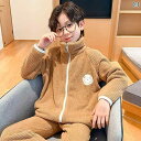 子供用パジャマ 上下セット フランネル 暖か 厚手 男の子 中 పెద్ద子供 ホームウェア ルーム...