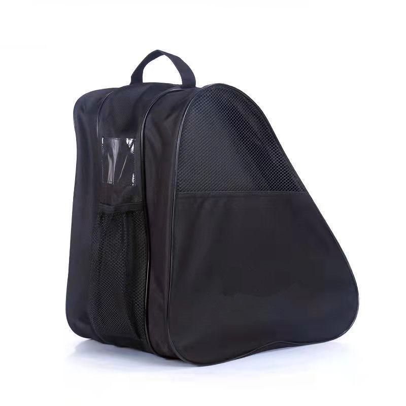 リュックサック キッズ 子供用 男女兼用 スケート靴バッグ 運動 スポーツ アウトドア 青色 ピンク系 黒..